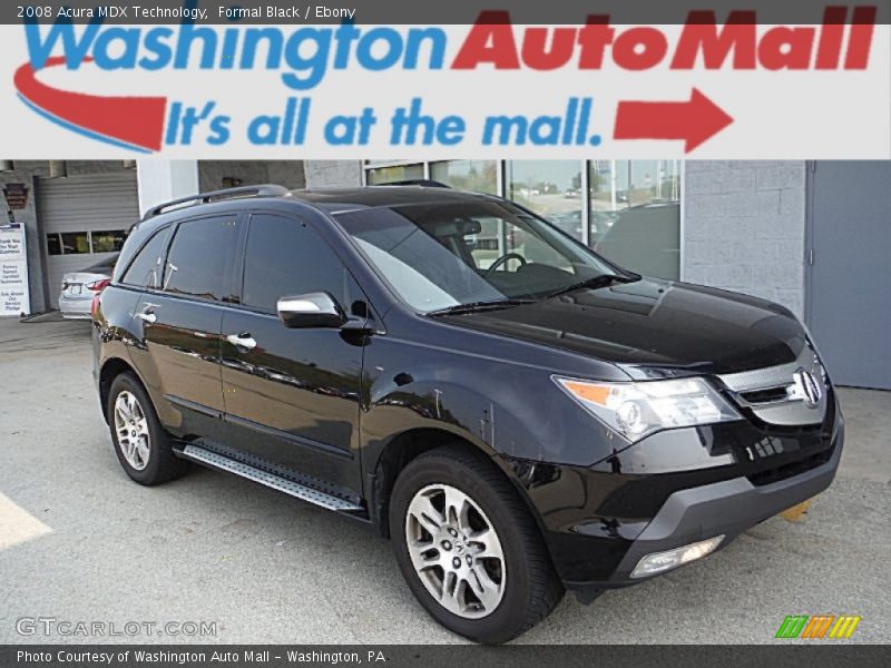 Formal Black / Ebony 2008 Acura MDX Technology