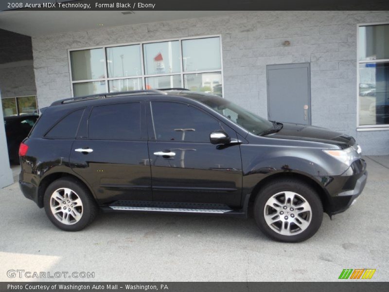 Formal Black / Ebony 2008 Acura MDX Technology