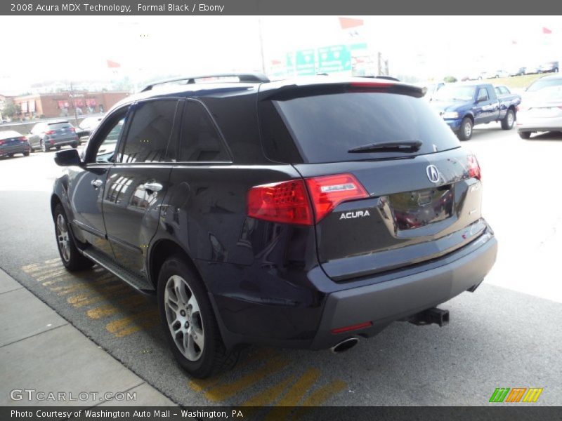 Formal Black / Ebony 2008 Acura MDX Technology