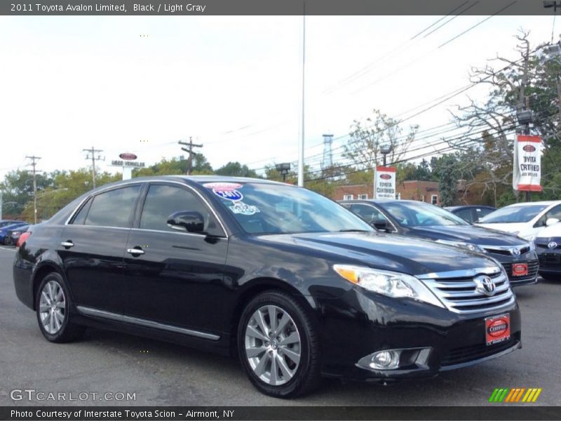 Black / Light Gray 2011 Toyota Avalon Limited