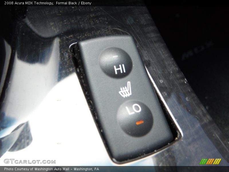Formal Black / Ebony 2008 Acura MDX Technology