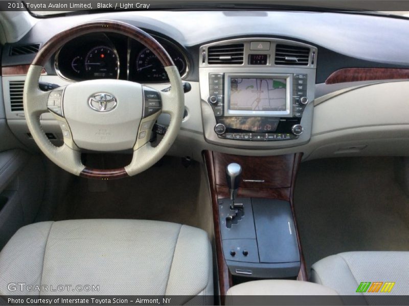 Black / Light Gray 2011 Toyota Avalon Limited
