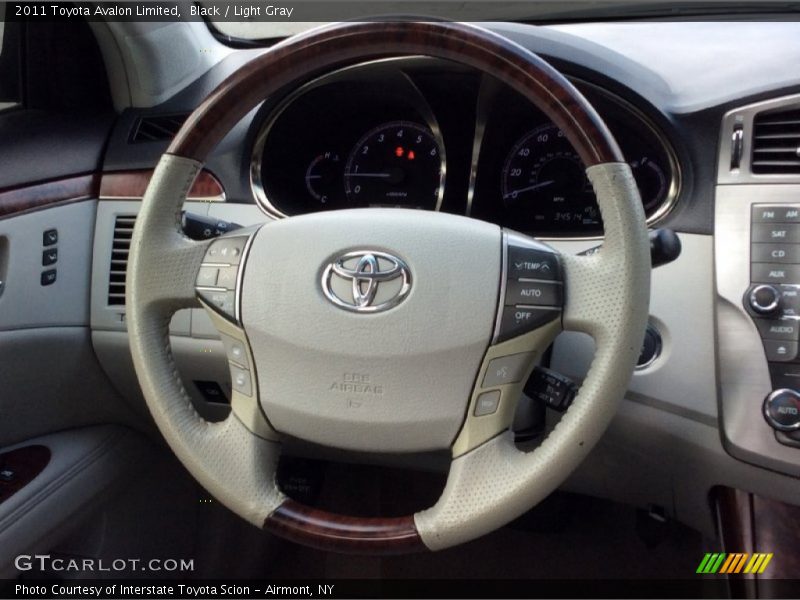 Black / Light Gray 2011 Toyota Avalon Limited