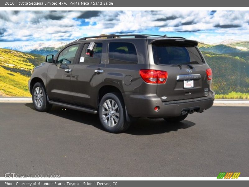 Pyrite Mica / Sand Beige 2016 Toyota Sequoia Limited 4x4