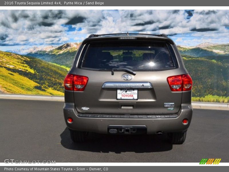 Pyrite Mica / Sand Beige 2016 Toyota Sequoia Limited 4x4