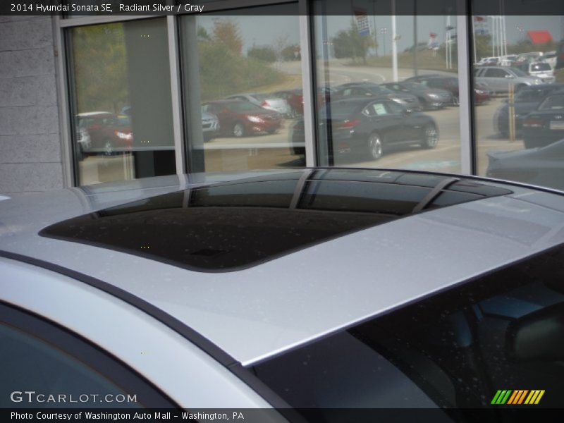 Radiant Silver / Gray 2014 Hyundai Sonata SE