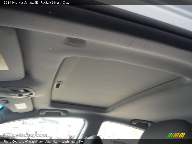 Radiant Silver / Gray 2014 Hyundai Sonata SE