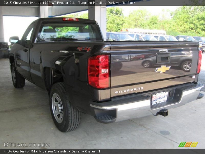 Tungsten Metallic / Dark Ash/Jet Black 2015 Chevrolet Silverado 1500 WT Regular Cab