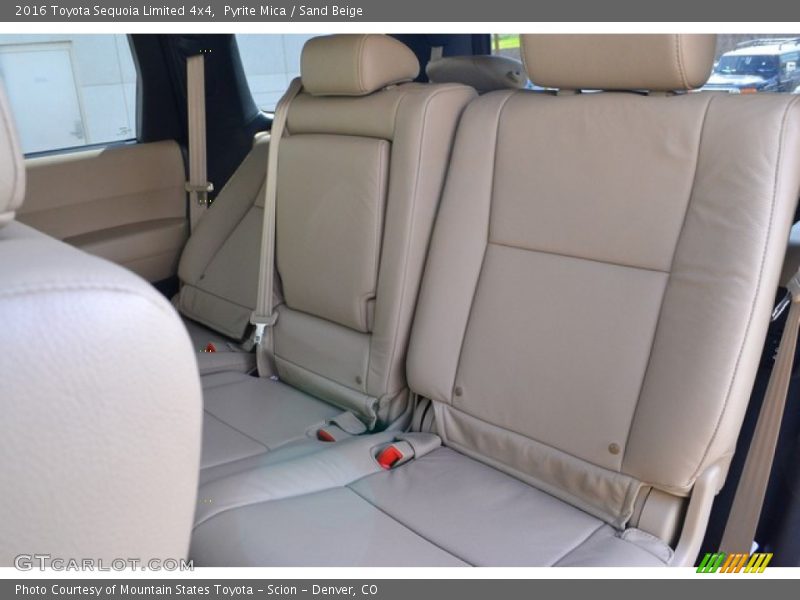 Rear Seat of 2016 Sequoia Limited 4x4