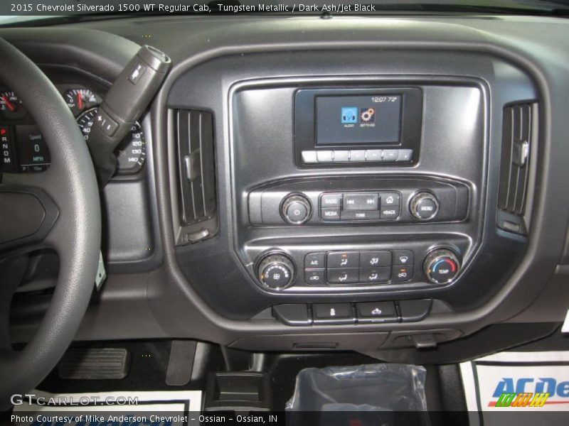 Tungsten Metallic / Dark Ash/Jet Black 2015 Chevrolet Silverado 1500 WT Regular Cab
