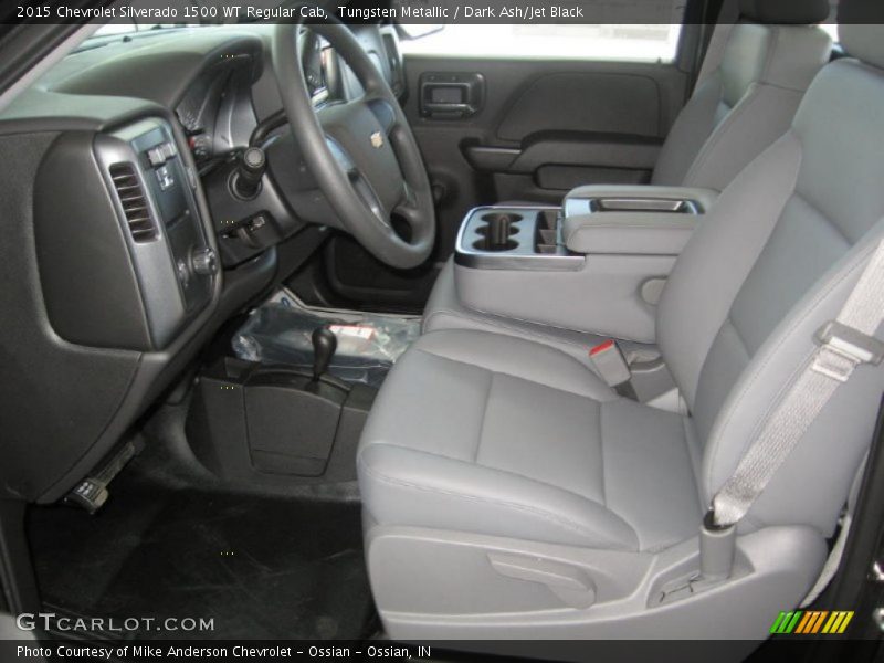 Tungsten Metallic / Dark Ash/Jet Black 2015 Chevrolet Silverado 1500 WT Regular Cab