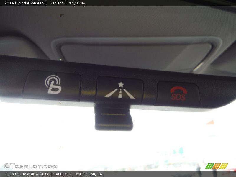 Radiant Silver / Gray 2014 Hyundai Sonata SE