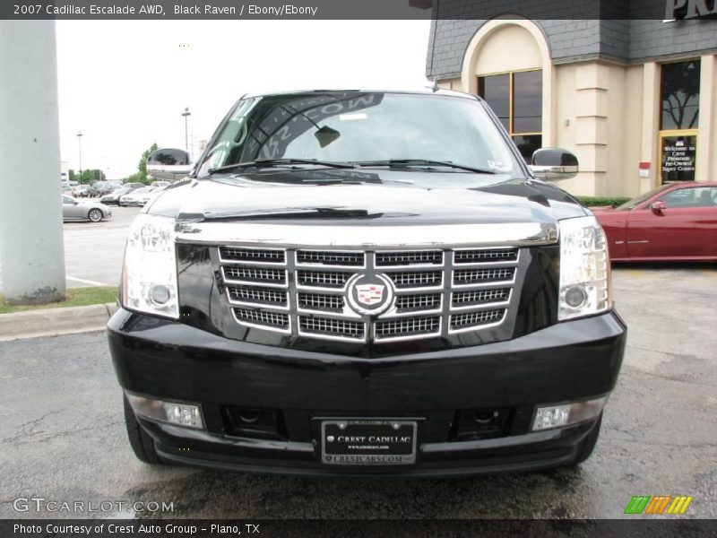 Black Raven / Ebony/Ebony 2007 Cadillac Escalade AWD