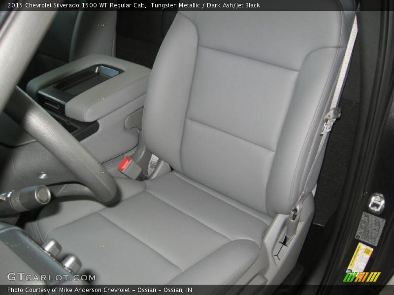 Tungsten Metallic / Dark Ash/Jet Black 2015 Chevrolet Silverado 1500 WT Regular Cab