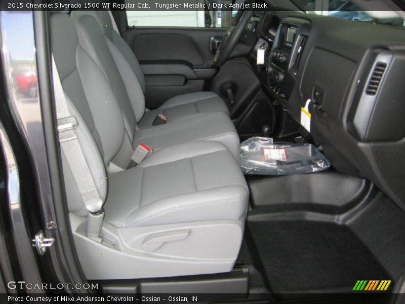 Tungsten Metallic / Dark Ash/Jet Black 2015 Chevrolet Silverado 1500 WT Regular Cab