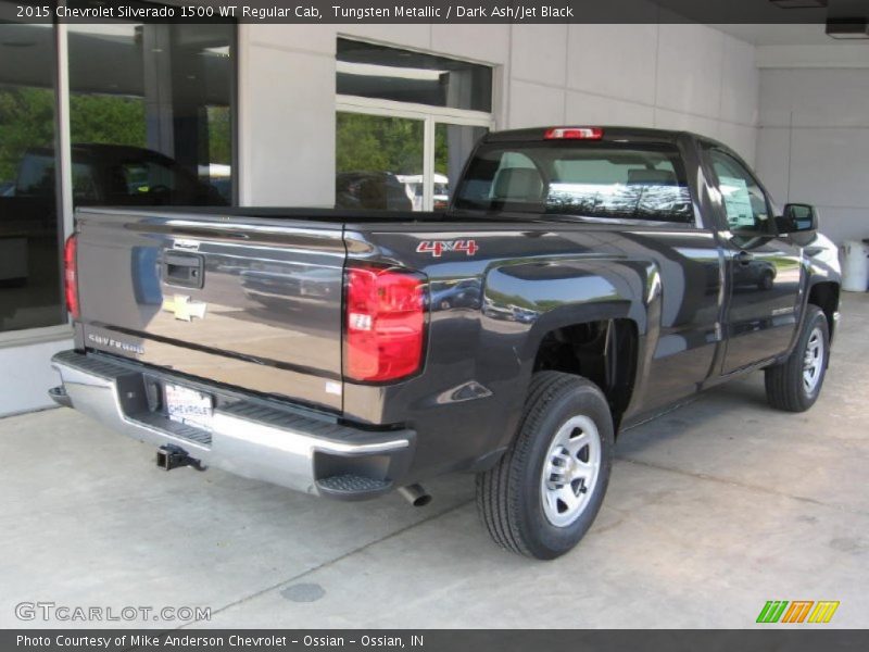 Tungsten Metallic / Dark Ash/Jet Black 2015 Chevrolet Silverado 1500 WT Regular Cab