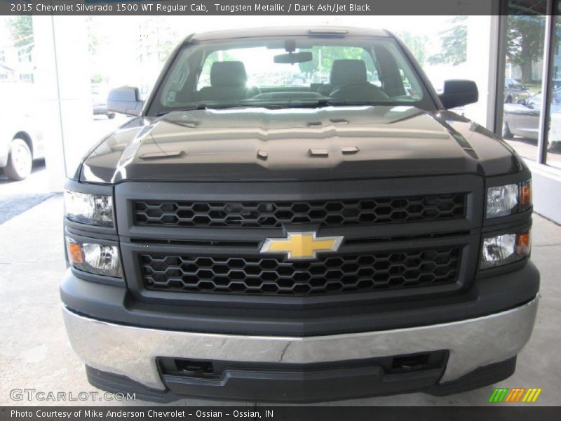 Tungsten Metallic / Dark Ash/Jet Black 2015 Chevrolet Silverado 1500 WT Regular Cab
