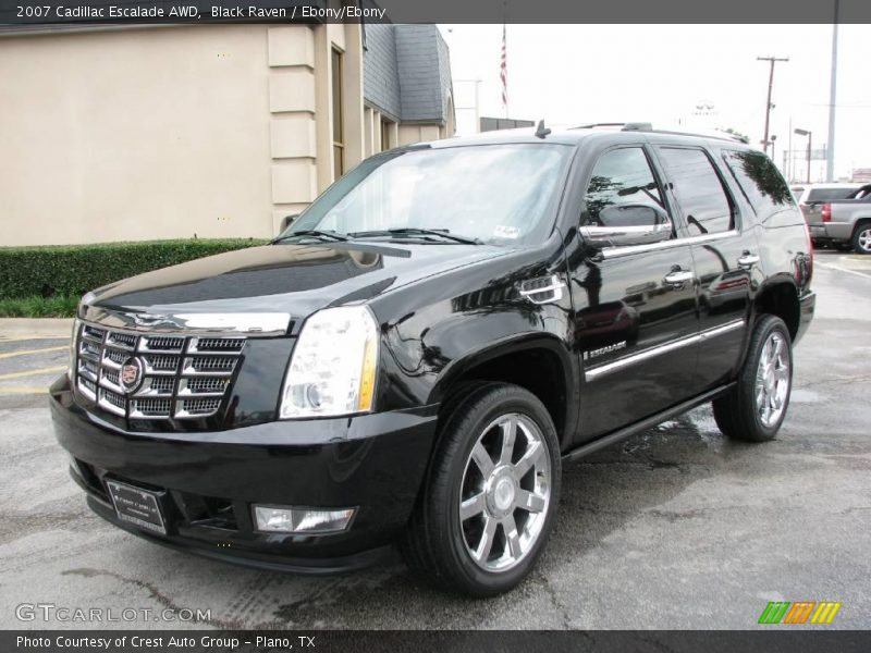 Black Raven / Ebony/Ebony 2007 Cadillac Escalade AWD