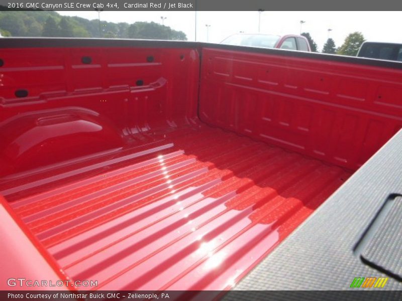 Cardinal Red / Jet Black 2016 GMC Canyon SLE Crew Cab 4x4