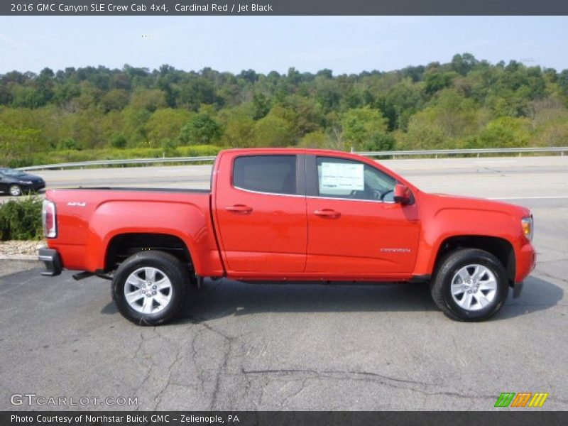  2016 Canyon SLE Crew Cab 4x4 Cardinal Red