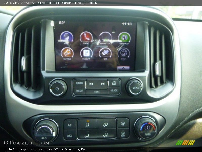 Cardinal Red / Jet Black 2016 GMC Canyon SLE Crew Cab 4x4
