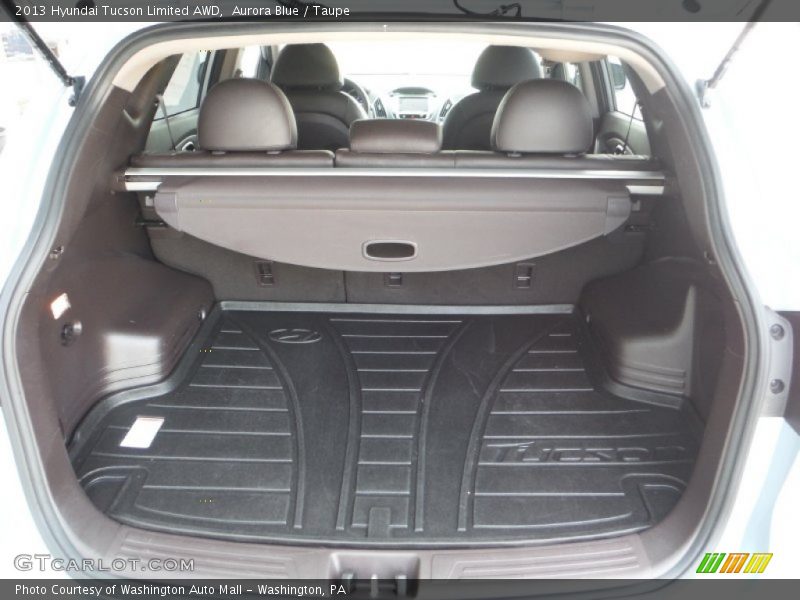 Aurora Blue / Taupe 2013 Hyundai Tucson Limited AWD