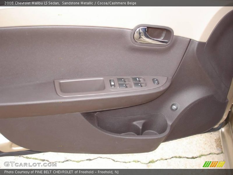 Sandstone Metallic / Cocoa/Cashmere Beige 2008 Chevrolet Malibu LS Sedan