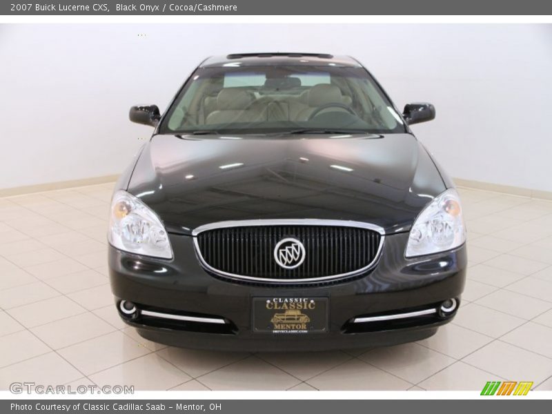 Black Onyx / Cocoa/Cashmere 2007 Buick Lucerne CXS