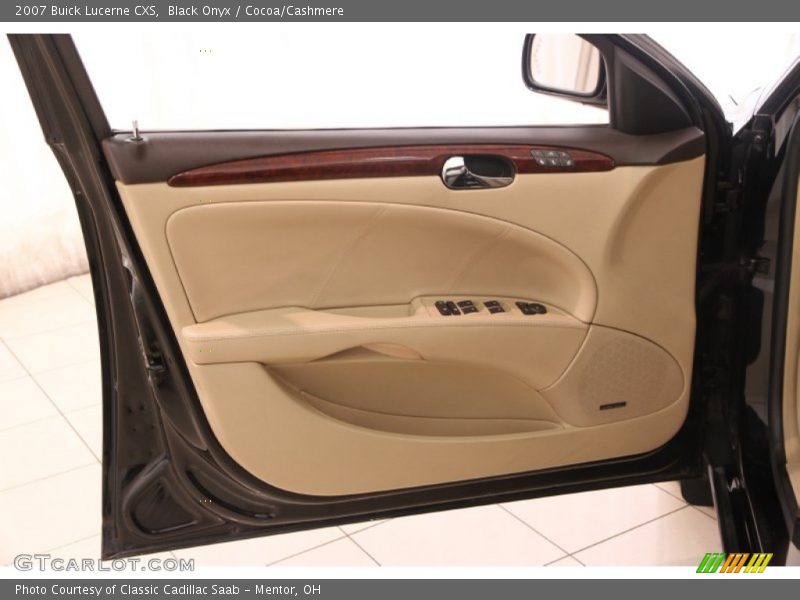 Black Onyx / Cocoa/Cashmere 2007 Buick Lucerne CXS
