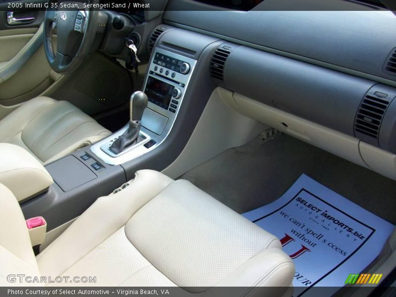 Serengeti Sand / Wheat 2005 Infiniti G 35 Sedan