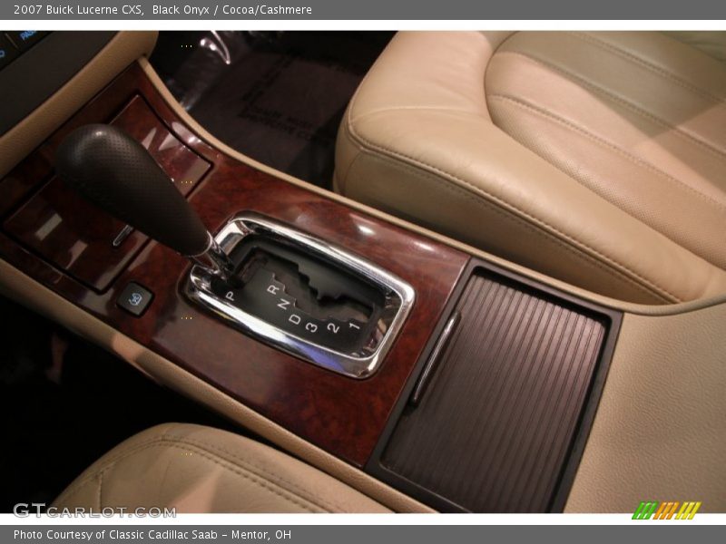 Black Onyx / Cocoa/Cashmere 2007 Buick Lucerne CXS