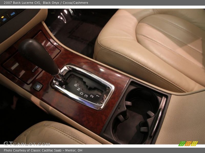 Black Onyx / Cocoa/Cashmere 2007 Buick Lucerne CXS