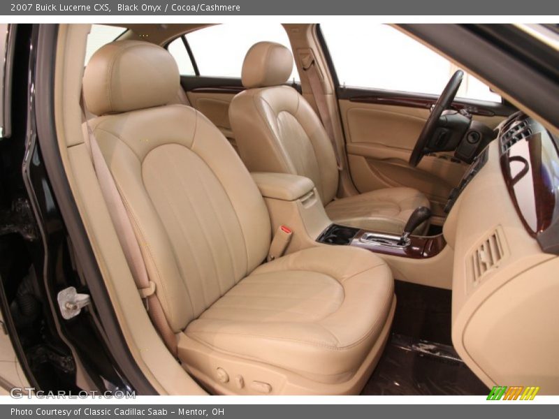 Black Onyx / Cocoa/Cashmere 2007 Buick Lucerne CXS