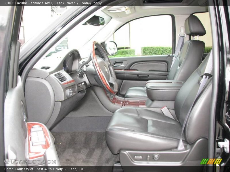 Black Raven / Ebony/Ebony 2007 Cadillac Escalade AWD