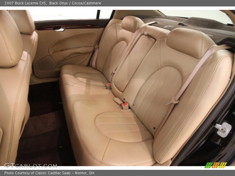 Black Onyx / Cocoa/Cashmere 2007 Buick Lucerne CXS