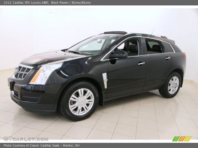 Black Raven / Ebony/Ebony 2012 Cadillac SRX Luxury AWD