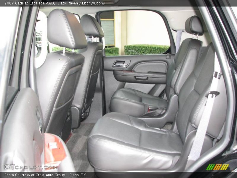 Black Raven / Ebony/Ebony 2007 Cadillac Escalade AWD