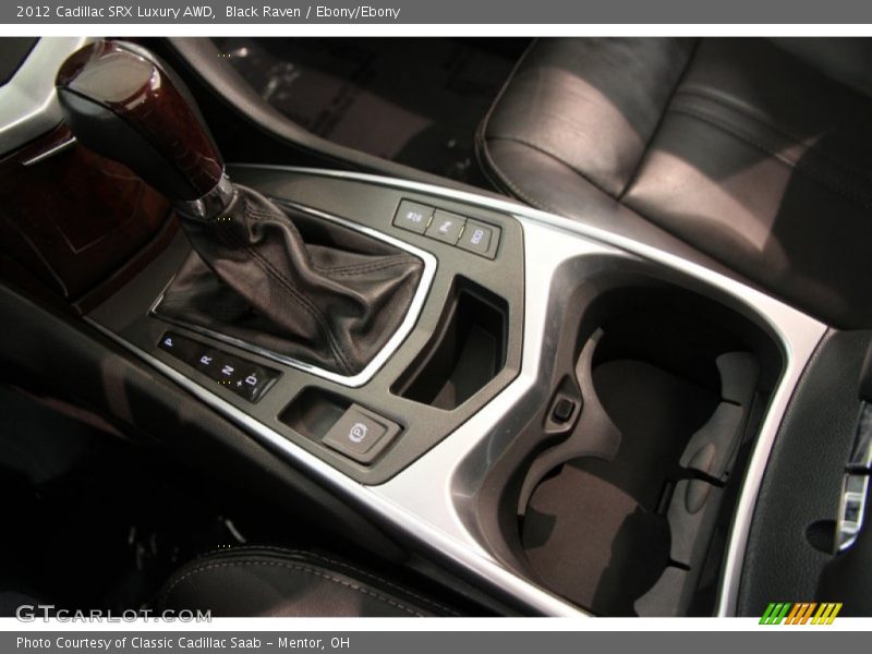Black Raven / Ebony/Ebony 2012 Cadillac SRX Luxury AWD