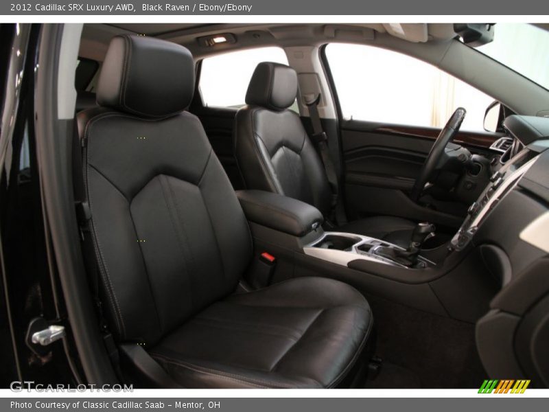 Black Raven / Ebony/Ebony 2012 Cadillac SRX Luxury AWD