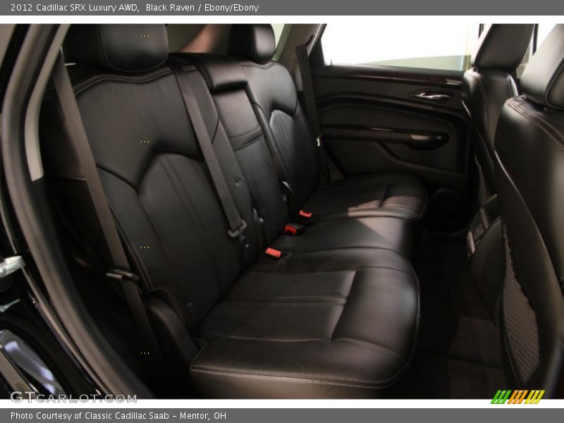 Black Raven / Ebony/Ebony 2012 Cadillac SRX Luxury AWD
