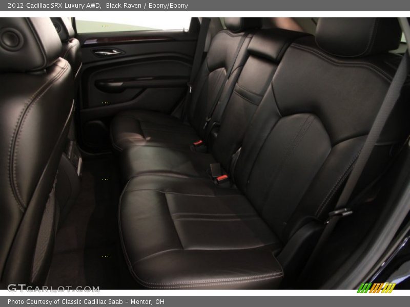 Black Raven / Ebony/Ebony 2012 Cadillac SRX Luxury AWD