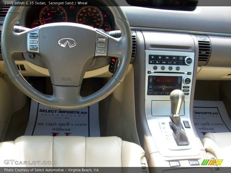 Serengeti Sand / Wheat 2005 Infiniti G 35 Sedan