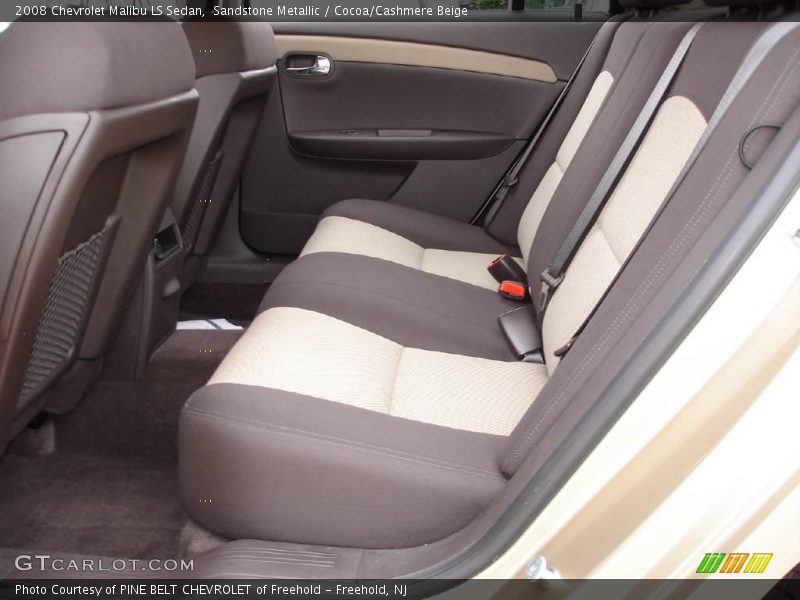 Sandstone Metallic / Cocoa/Cashmere Beige 2008 Chevrolet Malibu LS Sedan