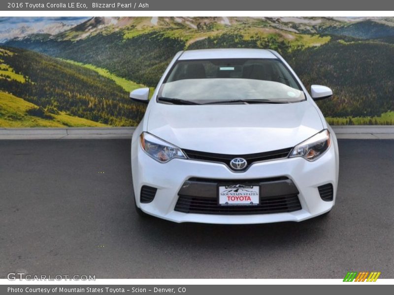 Blizzard Pearl / Ash 2016 Toyota Corolla LE Eco