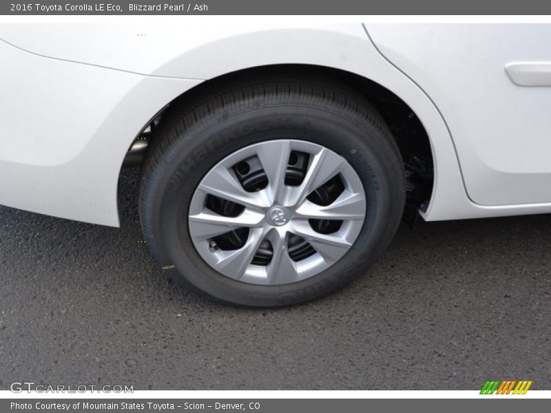 Blizzard Pearl / Ash 2016 Toyota Corolla LE Eco