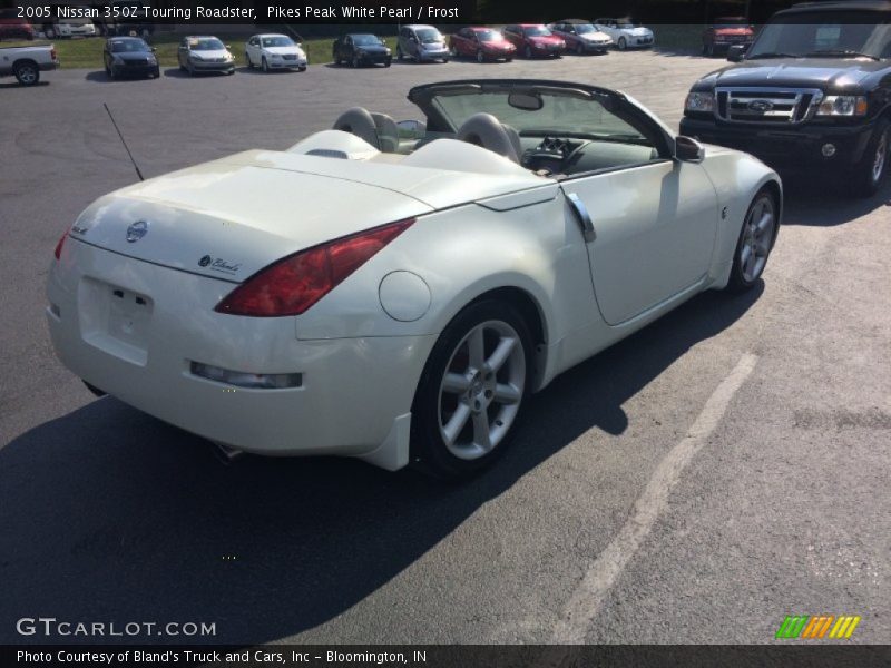 Pikes Peak White Pearl / Frost 2005 Nissan 350Z Touring Roadster