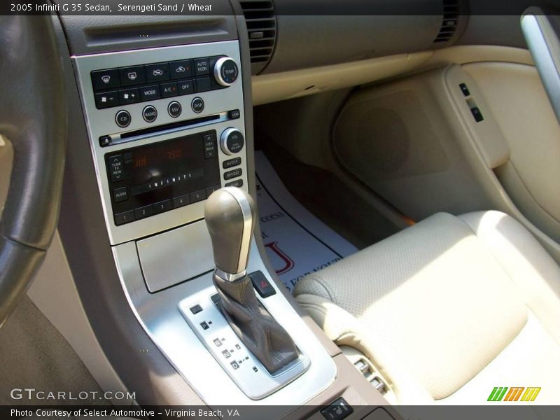 Serengeti Sand / Wheat 2005 Infiniti G 35 Sedan