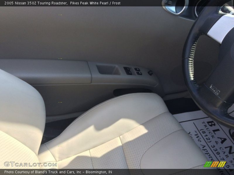 Pikes Peak White Pearl / Frost 2005 Nissan 350Z Touring Roadster