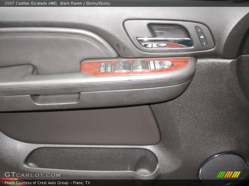 Black Raven / Ebony/Ebony 2007 Cadillac Escalade AWD