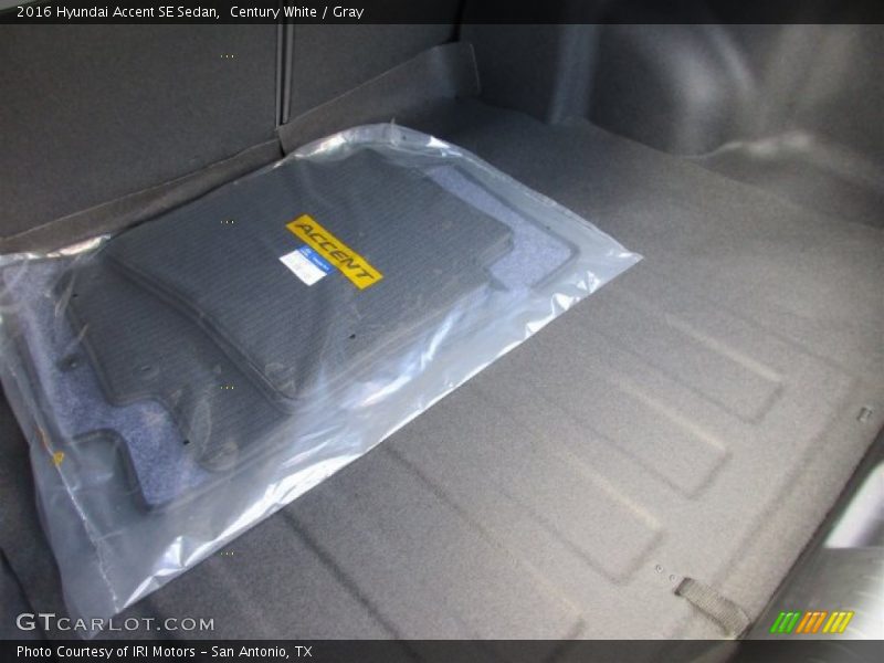 Century White / Gray 2016 Hyundai Accent SE Sedan